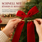 🎀 Große Samtschleifen für den Weihnachtsbaum, 10er-Set