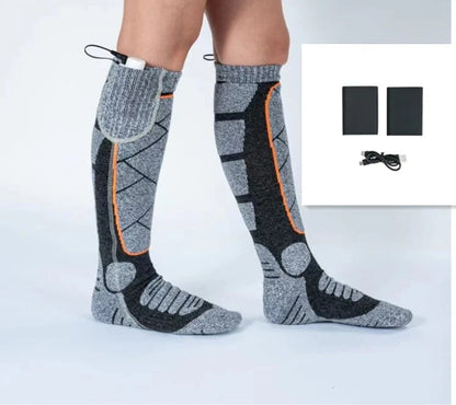 🎅Weihnachtsangebot – bis zu 50 % Rabatt🔥Wiederaufladbare beheizte Socken für Damen & Herren