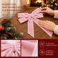 🎀 Große Samtschleifen für den Weihnachtsbaum, 10er-Set