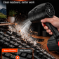 ⏳Zeitlich begrenztes Angebot⏳ 💨⚡ Handgeführter Turbo-Hochleistungsbläser – kraftvoller Luftstrom, handliches Design & vielseitige Anwendung 🏡🚗