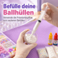 ⏳Zeitlich begrenztes Angebot⏳ DIY-Knetball-Bastelset – Squishy-Bälle selbst gestalten, mit weicher Füllung und langsamer Rückverformung, vier Setvarianten