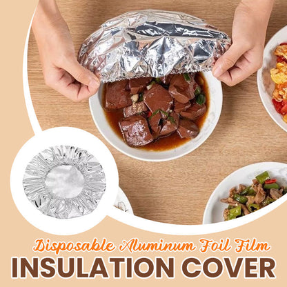 🍽️ Wiederverwendbare Aluminiumabdeckung für Speisen