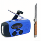 ⏳Zeitlich begrenztes Angebot⏳ Solar-Kurbelradio mit AM/FM-Empfang – 3-LED-Taschenlampe, USB-Notladefunktion und 600-mAh-Akku