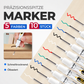 🖊️ Schreibt auf alles – und verwischt nie! Der schnelltrocknende Öl-Marker.