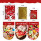 🎄Weihnachtsverkauf 50% Rabatt🎁 - Geschenktaschen mit Kordelzug (biologisch abbaubar)