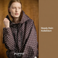 🧥Oversized Regenjacke mit breiter Kapuze 💧 Kurzes Modell mit Bubble-Saum und verstellbaren Ärmeln