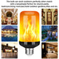 🔥 LED-Flammenlampe mit realistischem Flammeneffekt – warmes Licht, ideal für Dekoration & Atmosphäre