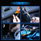 ⏳Zeitlich begrenztes Angebot⏳ Flexible USB-Ambientebeleuchtung fürs Auto – 5 V, zuschneidbarer Lichtleiter in 1, 2 oder 3 m und neun Farben