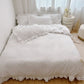 🛏️ 50% RABATT!✨ Bettwäsche-Set mit Rüschen