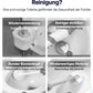 ⏳Zeitlich begrenztes Angebot⏳ Toilettenbürsten-System zur Wandmontage – Einweg-Reinigungsköpfe mit integriertem Reiniger und Ein-Knopf-Abwurf