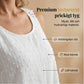 Elegant prickigt linne med spetsdetaljer