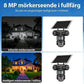 📢📢 50 % RABATT!!! ⏰ Utomhus-Wi-Fi-övervakningskamera 6K 9 MP | 10x zoom, 3 objektiv, 360° PTZ | Vattentät enligt IP66, färgseende i mörker, tvåvägskommunikation, rörelsespårning