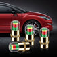 🚗4 Stück Reifendrucküberwachungs-Ventilkappen für Autos🔥