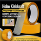 📏Hochfestes doppelseitiges Gewebeklebeband 5 cm × 10 m