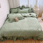 🛏️ 50% RABATT!✨ Bettwäsche-Set mit Rüschen