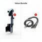 ⚠️ Kör Säkert Med Vår Magnetiska Bilhållare – 360° Flexibel, Stark N52 Magnet & Klammerbas för Stadigt Grepp i Alla Lägen 🧲