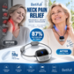 🎁 50 % RABATT! 💥 Tragbares Anhänger-Nackenmassagegerät – 3 Heizstufen & 9 Intensitäten lösen Verspannungen effektiv und sanft 🔥💚