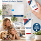 🧱 Weiße Wandreparaturpaste mit integriertem Rollenpinsel