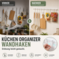 🧺 Schiebehakenleiste ohne Bohren – 30 oder 40 cm für Küche und Bad