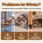 ⏳Zeitlich begrenztes Angebot⏳ Kuscheliger Winter-Schlafsack für Haustiere – halbgeschlossene Schlafhöhle aus Cord mit weichem Lammwollmix, M und L