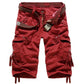 🩳 50% RABATT NU! 👖 Men's Multi-Pocket Cargo Shorts – Relaxad Passform, Andningsbar Bomullsblandning & Robust Konstruktion 💪