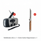 ⏳Zeitlich begrenztes Angebot⏳ Solar-Kurbelradio mit AM/FM-Empfang – 3-LED-Taschenlampe, USB-Notladefunktion und 600-mAh-Akku