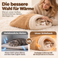 ⏳Zeitlich begrenztes Angebot⏳ Kuscheliger Winter-Schlafsack für Haustiere – halbgeschlossene Schlafhöhle aus Cord mit weichem Lammwollmix, M und L