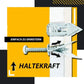 ⏳Zeitlich begrenztes Angebot⏳! Komplettes Gipskarton-Schrauben & Dübel Set – Verzinkt, Selbstbohrend, Hochfest, bis zu 200 Stück