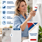 🧱 Weiße Wandreparaturpaste mit integriertem Rollenpinsel