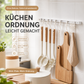 🧺 Schiebehakenleiste ohne Bohren – 30 oder 40 cm für Küche und Bad