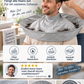 ✂️ 50% RABATT! 💇 Grauer Friseurumhang mit Auffangrinne für Erwachsene