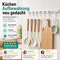 🧺 Schiebehakenleiste ohne Bohren – 30 oder 40 cm für Küche und Bad