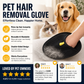 🐾 1 kaufen, 1 gratis! Tierhaarentferner-Handschuhe – beidseitige Silikonborsten, rutschfester Halt, waschbar und wiederverwendbar für Sofa, Kleidung und Teppiche 🧤