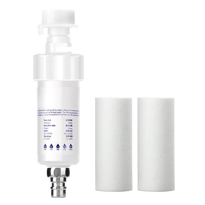 💧 Multifunktionaler Wasserfilter für Waschmaschine, Dusche und WC