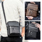 🔥 50% RABATT 💼 Herr Messenger Crossbody Väska 🚶‍♂️ minimalistisk design, vattenavvisande & perfekt för affär & fritid 🌿