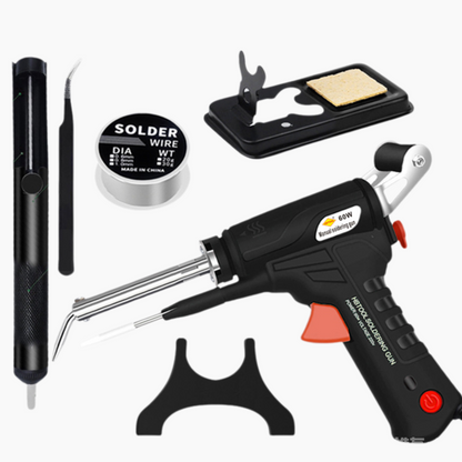 🥳60-W-Lötkolben-Set für 220 V EU, mit Lötdraht und Zubehör
