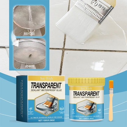 ⏳Zeitlich begrenztes Angebot⏳ Transparente Mehrzweck-Abdichtung auf Wasserbasis – wasserdichte Schutzbeschichtung für Fugen und Oberflächen, 150 g