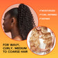 Feuchtigkeitsspendender Leave-in-Conditioner für mehr Haarvolumen | Lockenpflege & Frizz-Kontrolle