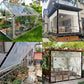 🛡️ Transparente PE-Abdeckplane für Garten und Carport