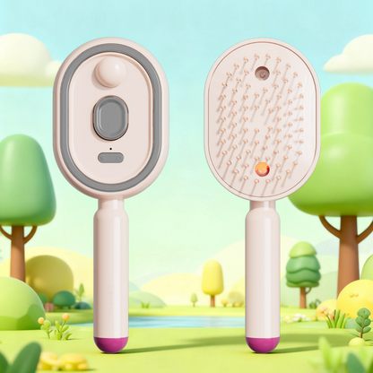 💆‍♀️ 50 % RABATT NU! 💧 Elektrisk spray & massage hårborste – lindrande hårbottenmassage, fin dimspray & slät hårvård, red ut trassel, näring & avkoppling ✨