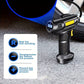 ⚡ 120W Tragbarer Auto-Luftkompressor – Reifenfüller mit Kupfermotor & Digitalanzeige – Schnelles Aufpumpen, präzise Druckkontrolle – Ideal für Auto, SUV, Motorrad, Fahrrad & mehr! 🚗