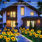 🌻 Realistisch & wetterfest | Solar-Sonnenblume – Bestseller 2026 | IP65-Außen-Dekoration