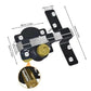 🔒 50% RABATT! 🗝️ 50/70 mm Weitwurf-Torschloss mit 5 Schlüsseln – Robuste Konstruktion, Inklusive 5 Schlüssel & Universelle Passform 🚪 Kostenloser Versand