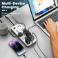 🔌 50% RABATT! ⚡ Mehrfachsteckdose mit langer Verlängerungsschnur – inkl. USB-Ladeanschlüsse, überspannungsschutz & platzsparendem Design 📱