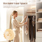 🥳2026 HETASTE FYND🥳💞50K+ SÅLDA!👵🛋️ 50% RABATT! Roterande garderobskrok – 6 stabila krokar, 360° rotation. Ha dina kläder alltid nära till hands. Sluta leta. 🧣🕊️
