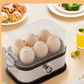 🥚 50% Rabatt! Edelstahl Eierkocher – mini, tragbar & multifunktional für schnelles Frühstück