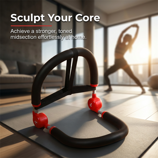 🏋️ Bauch- und Sit-up-Trainingsgerät für das Home-Gym mit Rückenunterstützung