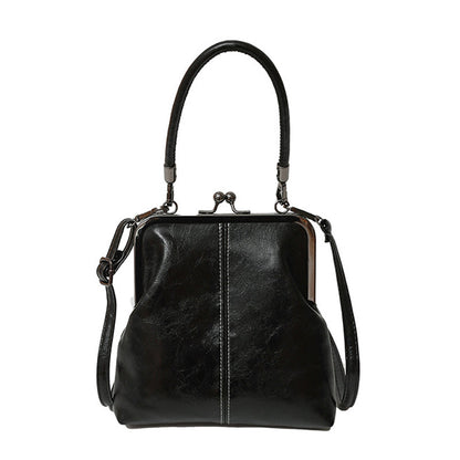 ⏰ 50 % RABATT – Nur für kurze Zeit ✨👜 Clasp-Tasche im Vintage-Stil – zeitloses Design, vielseitig für den Alltag, Einkauf oder entspannte Ausflüge 🌿