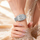 ⏳Zeitlich begrenztes Angebot⏳ Damenuhr mit Strass-Glanz