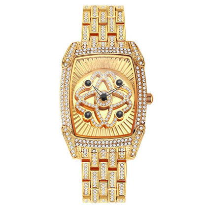 ⏳Zeitlich begrenztes Angebot⏳ Damenuhr mit Strass-Glanz